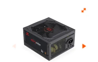 Fonte Redragon RGPS 500W, 80 Plus Bronze, PFC Ativo, Cabos Flat, GC-PS001