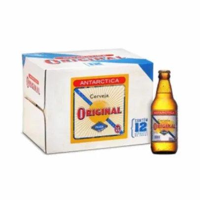 [EMPÓRIO DA CERVEJA]Cerveja Original 300ml Cx 12un compre 4 pague 3 R$129,00