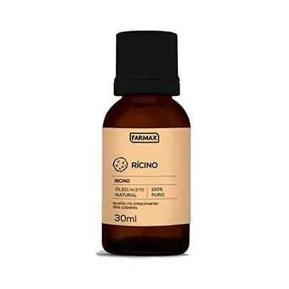 Farmax Óleo Capilar De Rícino Transparente 30 Ml