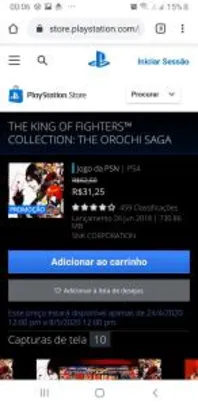 THE KING OF FIGHTERS COLLECTION: THE OROCHI SAGA, do 94 ao 98