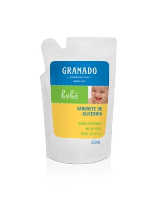 Refil Sabonete Líquido de Glicerina Granado Bebê Tradicional 250ml