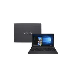 Notebook Vaio Fit 15S VJF155F11X-B5411B Intel Core i7 7500U 15,6" 4GB HD 1 TB 7ª Geração