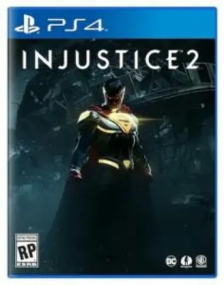 [Cartao Sub] Injustice 2 (PS4) - R$ 72