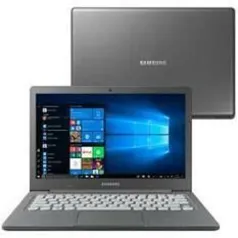 [APP] Notebook Samsung Dual Core 4GB 64GB SSD Tela Full HD 13.3” Windows 10 Flash | R$1.699