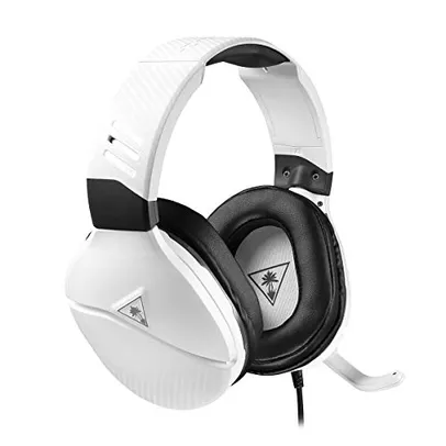 Turtle Beach Recon 200 Fone De Ouvido Amplificado Com Fio, Branco