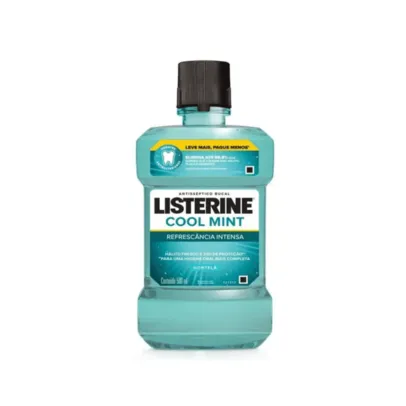 Antiséptico Bucal Listerine Cool Mint Leve 500 Pague 350ml