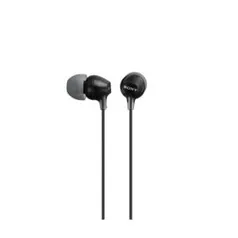 Fone de Ouvido Sony MDR-EX15AP Preto - R$28,00 + Frete Grátis