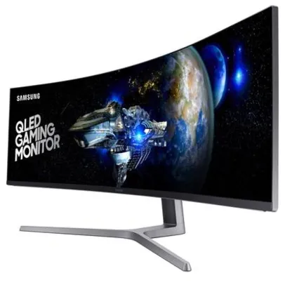 Monitor Gamer Samsung QLED 49´ Super Ultra Ampla Curvo | R$ 6299