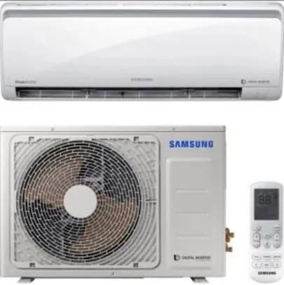 [AME R$ 1.761] Ar Condicionado Split Hi Wall Samsung Digital Inverter 8 Polos 11500 BTUs Frio 220V | R$2199