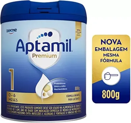 Fórmula Infantil Aptamil Premium 1 800g