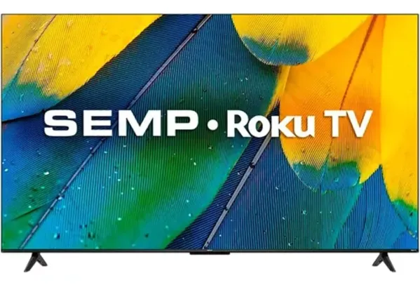 Saindo por R$ 1769: Smart Tv Led 50 Rk8600 Roku tv 4k Uhd Hdr Wifi Dual Band Semp 110V/220V | Pelando