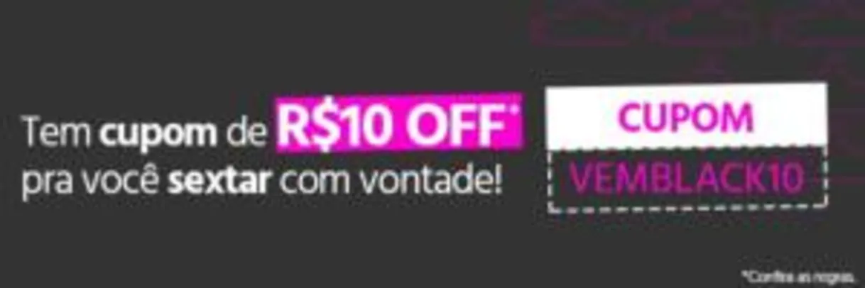 [Clientes Selecionados] R$ 10 OFF em compras acima de R$ 20