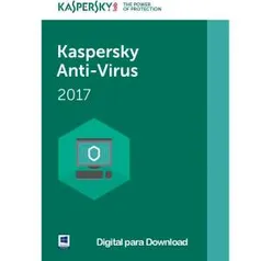 Kaspersky Antivírus 2017 1 PC - Digital para Download