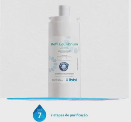 kit 2 uni - Refil Girou Trocou Equilibrium reduz a acidez da água equilibrando o pH