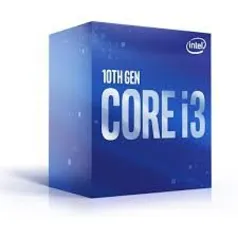 Processador Intel Core i3 10100F 3.60GHz (4.30GHz Turbo), 10ª Geração | R$570