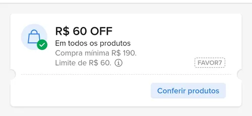 Imagen na descrição da promoção