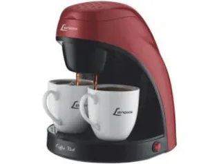 [Clube da Lu] Cafeteira Elétrica Lenoxx Pca-031 Preta/vermelha | R$62