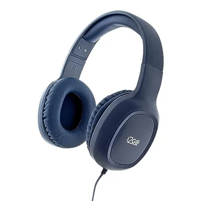 Headphone Com Microfone Bass Go Deep Blue I2GO 1,2m Preto - I2GO Plus