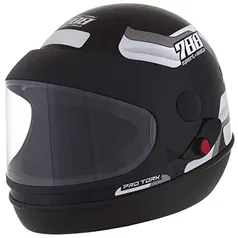 Pro Tork Capacete Sport Moto 788 58 Preto/Branco