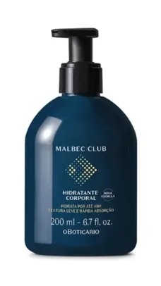 Malbec Club o Boticário - Hidratante Desodorante Corporal 200ml