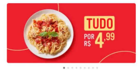 [Usuários Selecionados] iFood tudo por R$4,99