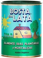 [Prime] Fertilizante Orgânico Bosta em Lata Plantas e Hortaliças - 500 G | R$19