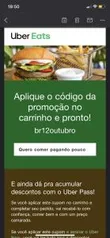 50% OFF (Máximo R$12 OFF)