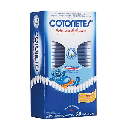 [Rec/ + Por - R$ 10,49] Cotonetes Hastes Flexíveis,300un