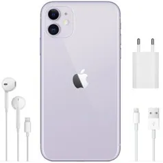 [AME + Cartão sub R$3.519 ] iPhone 11 128GB Roxo | R$4.399