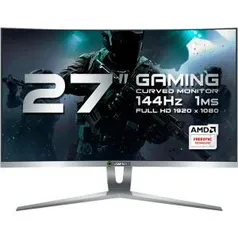 MONITOR 27" GAMEMAX 144HZ - 1MS - GMX27C144 - BRANCO