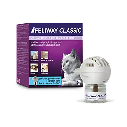 Feliway Classic Difusor Elétrico + Refil 48 mL #gato