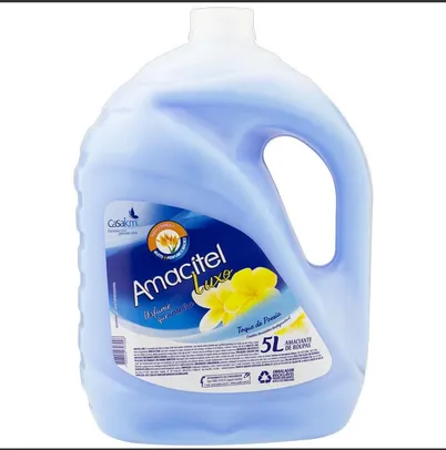 Amaciante de Roupa Casa KM Amacitel Luxo Toque de Poesia - 5L 