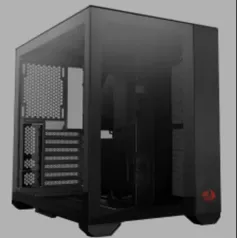 Gabinete Gamer Lian Li O11 Dynamic mini Redragon Edition, Vidro Temperado, ATX, Black, Sem