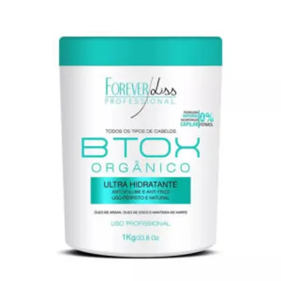 Botox Btox Orgânico Ultra Hidratante 1kg Forever Liss | R$59