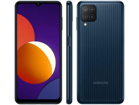 [C. OURO + MAGALUPLAY] Smartphone Samsung Galaxy M12 64GB Preto 4G - 4GB RAM Tela 6,5 | R$ 870,41