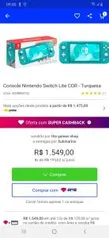 Nintendo switch lite (1108 com AME)