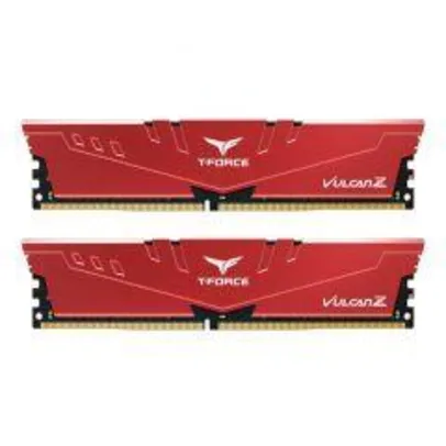 Memoria Team Group T-Force Vulcan Z 16GB (2x8) DDR4 2666MHz Vermelha - R$280