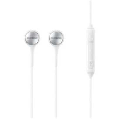 Fone de Ouvido Intra-Auricular Samsung IG935 Branco R$39,90 no boleto