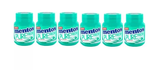 [Compra Junto] 6 unidades de Mentos Pure Fresh Wintergreen