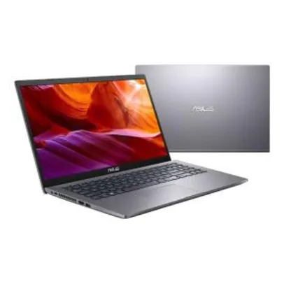 Notebook ASUS M509DA-BR324T AMD RYZEN 5 Tela 15,6' 8 GB Cinza Escuro