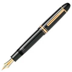 [Vivara] Instrumento de Escrita Montblanc Meisterstück Preto Tinteiro l R$ 5780