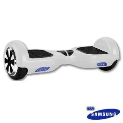 Hoverboard Smart Balance Scooter Bateria Samsung - Branco Bivolt R$791