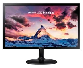 [Com cartao Shoptime R$526] Monitor Samsung 22" FHD LS22F350, HDMI, VGA, Preto, Série CF350 - R$584