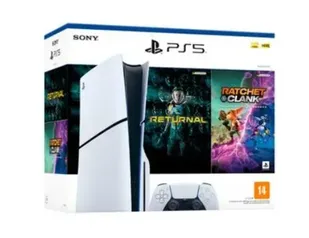 (APP) Console Sony PlayStation 5 Slim Mídia Física, Branco + 2 Jogos - 1000038899