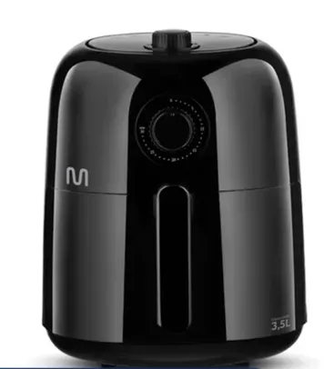 Fritadeira Elétrica sem óleo Air Fryer 127V 3,5L 1350W Preta Multi - GO215