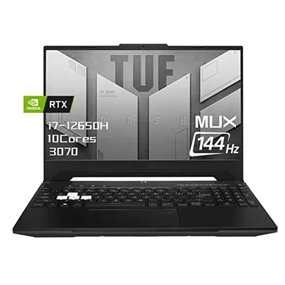 [INTERNACIONAL] Notebook Gamer ASUS TUF Dash F15 - Intel Core i7 12650H - 16GB DDR5 – RTX 3070 - 1TB