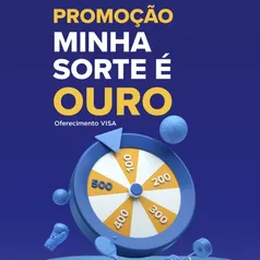 Promoção Minha Sorte é Ouro: Concorra a cupons de até R$500!