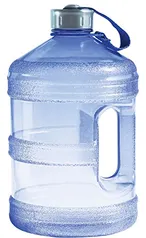 New Wave Enviro Garrafa de água Iconic de 3,8 litros sem BPA (redonda)