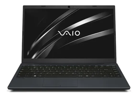 Notebook VAIO FE14 VJFE42F11X chumbo escuro 14", Intel Core i3 10110U 4GB de RAM