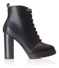 Bota Coturno Salto Grosso Feminina Vizzano Oferta